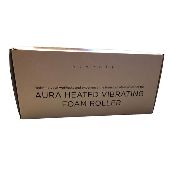 Aura Fitness Heated Vibrating Foam Roller BT Studded Pain Relief Therapy - Picture 9 of 16